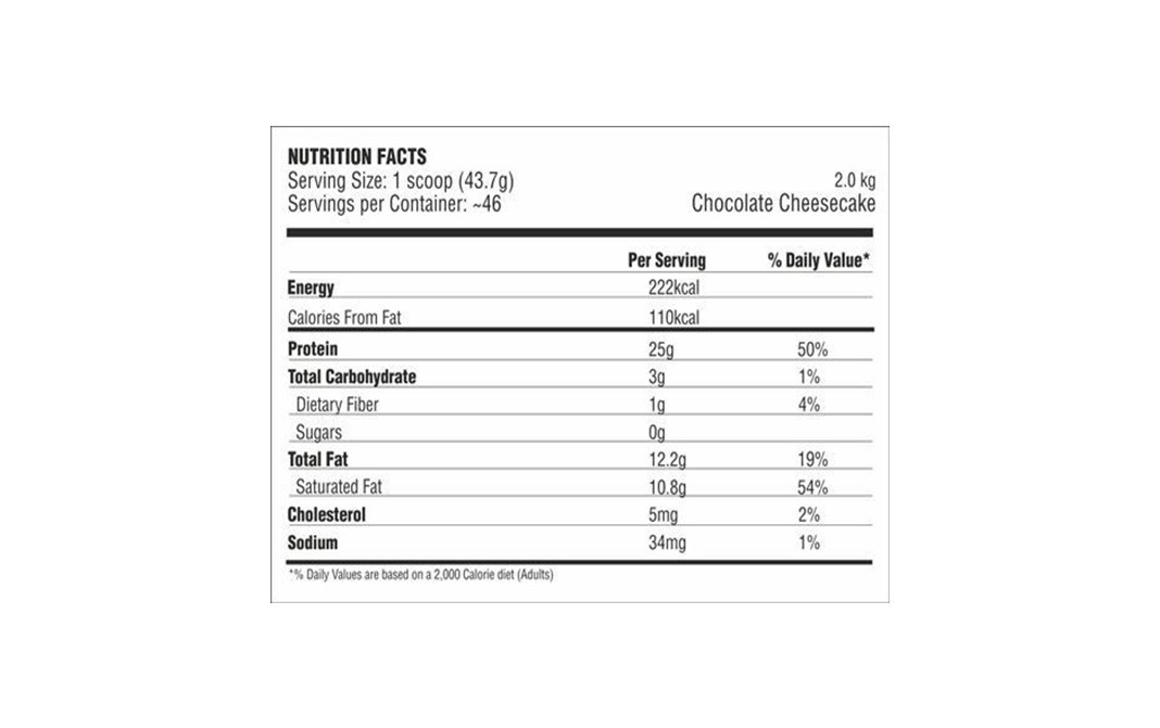 Procel Ketowhey Chocolate Cheesecake Flavor ketogenic Protein Powder   Jar  2 kilogram
